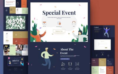 Event website design